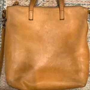 Able leather crossbody